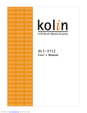 Kolin DLT-3712 User Manual