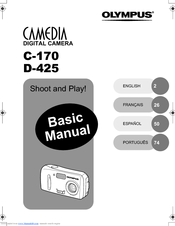 Olympus CAMEDIA D-425 Basic Manual