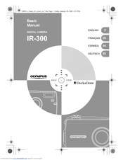 Olympus IR 300 - Digital Camera - 5.0 Megapixel Basic Manual