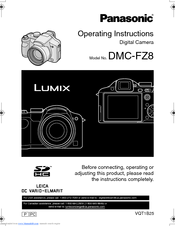 Panasonic Lumix Manuals | ManualsLib