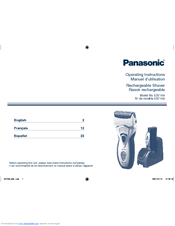 Panasonic ES-7109 Operating Instructions Manual