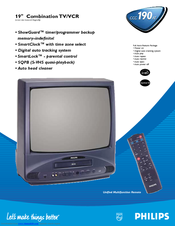 Philips CCC190AT Specifications