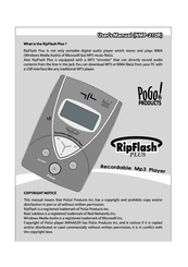 Pogo RipFlash Plus 128MB User Manual