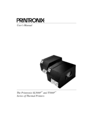 Printronix T5000e series User Manual