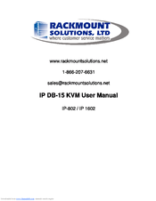 Rackmount IP-1602 User Manual