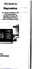 Raymarine Echostar 790 User Manual