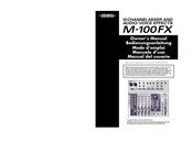 Edirol M-100FX Owner's Manual