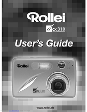 Rollei dcx310 User Manual