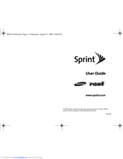 Samsung Rant SPH-m540 User Manual