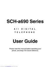 Samsung SCH-A690 User Manual