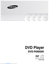 Samsung DVD-P69000K User Manual