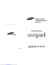 Samsung HT-DB760T Instruction Manual