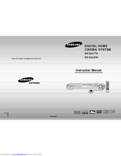 Samsung HT-DS1770 Instruction Manual