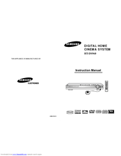 Samsung HT-DS960 Instruction Manual