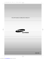 Samsung HT-DS760T Instruction Manual