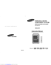 Samsung MM-KT8 Instruction Manual