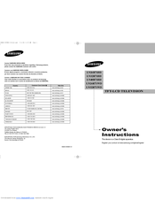 Samsung LN26R71WD Owner's Instructions Manual