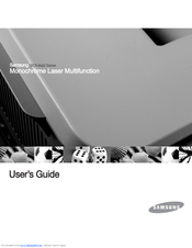 Samsung SCX-6122FN User Manual