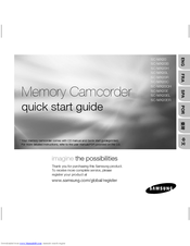 Samsung SC-MX20ER Quick Start Manual
