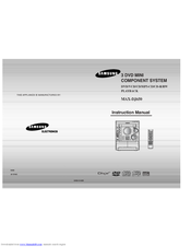Samsung MAX-DJ650 Instruction Manual