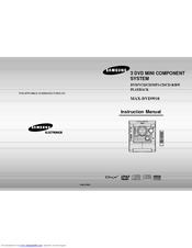 Samsung MAX-DVD9910 Instruction Manual