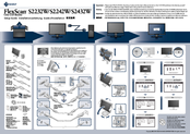 EIZO FLEXSCAN S2232W - Setup Manual