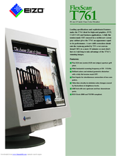 EIZO FlexScan T761 Brochure & Specs