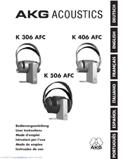 Akg K 306 AFC Manuals | ManualsLib