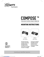 vogel's CFF 140 - CFW 140 MOUNTING Instructions Manual