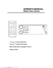 LENCO CS-190 DVD Owner's Manual