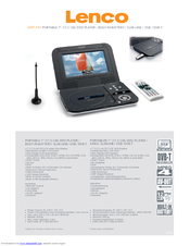 LENCO DVP-747 Specifications