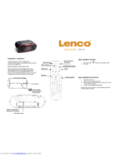 LENCO DVR-70 Quick Manual