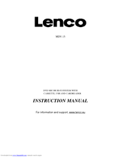 LENCO MDV-15 Instruction Manual