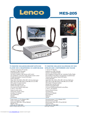 LENCO MES-205 Specifications