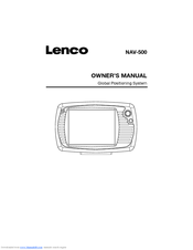 LENCO NAV-500 Owner's Manual