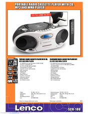 LENCO SCR-186 - Brochure