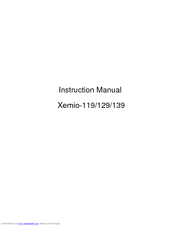LENCO XEMIO-139 Instruction Manual