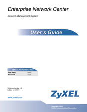 Zyxel Communications ENTERPRISE NETWORK CENTER Manual