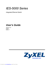 ZyXEL Communications IES-5000 Series User Manual