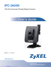 ZyXEL Communications IPC3605N - EDITION 1.1 Manual