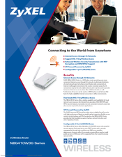 ZyXEL Communications NBG-41XW3G Specifications