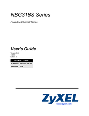 ZyXEL Communications NBG318S Series User Manual