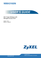 ZyXEL Communications NWA5160N - V1.00 User Manual