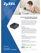 ZyXEL Communications P-660R Specifications