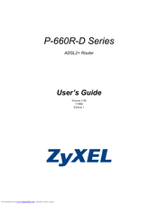 ZyXEL Communications P-660R-D1 - User Manual