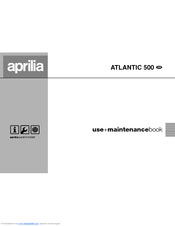 APRILIA ATLANTIC 500 - 2003 Manual