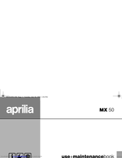 APRILIA MX 50 Manual