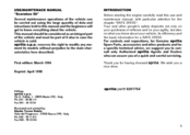 APRILIA SCARABEO 50 - 1994 Use And Maintenance Manual