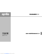 APRILIA SCARABEO 500 - 2002 Manual