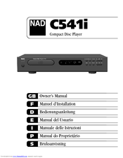NAD C541IE Manual Del Usuario